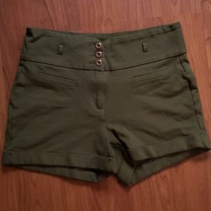 High waist shorts